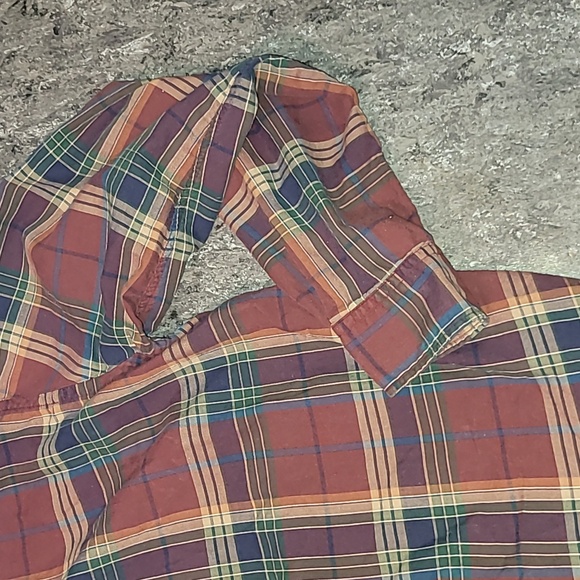 Made in USA. The Ascot Shop, La Jolla. 💯 Cotton button- up.  Women's size Large - Picture 12 of 14